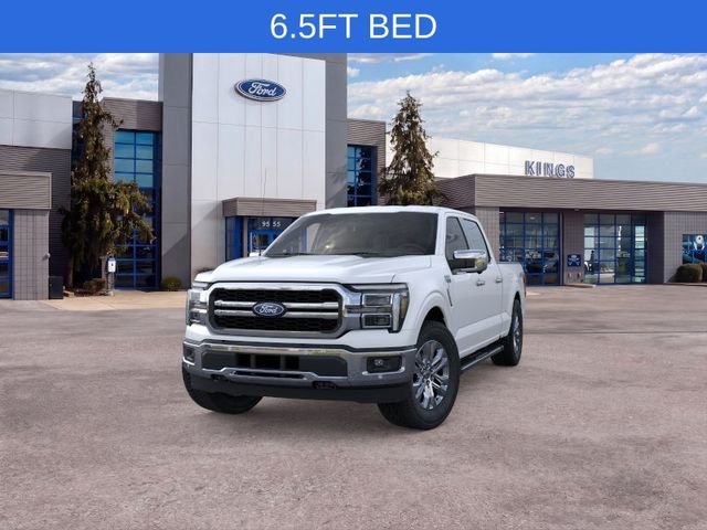 New 2026 Star White Metallic Tri-Coat Ford Lariat® image 2