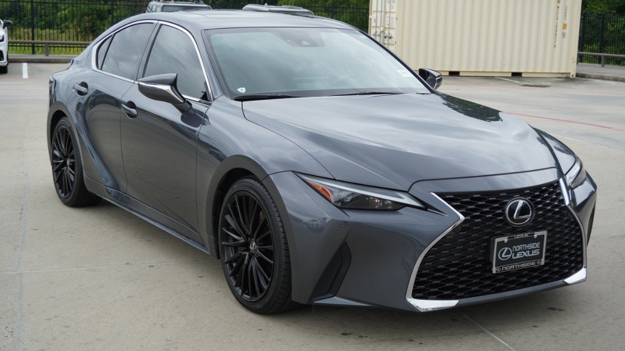 Certified Used 2023 CLOUDBURST GRAY Lexus IS 300 image 3