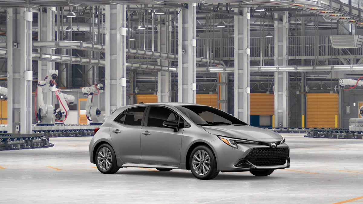 New 2027 Classic Silver Metallic Toyota SE image 14