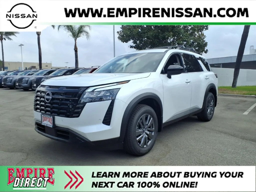 New 2026 Everest White Pearl TriCoat Nissan SV image 1