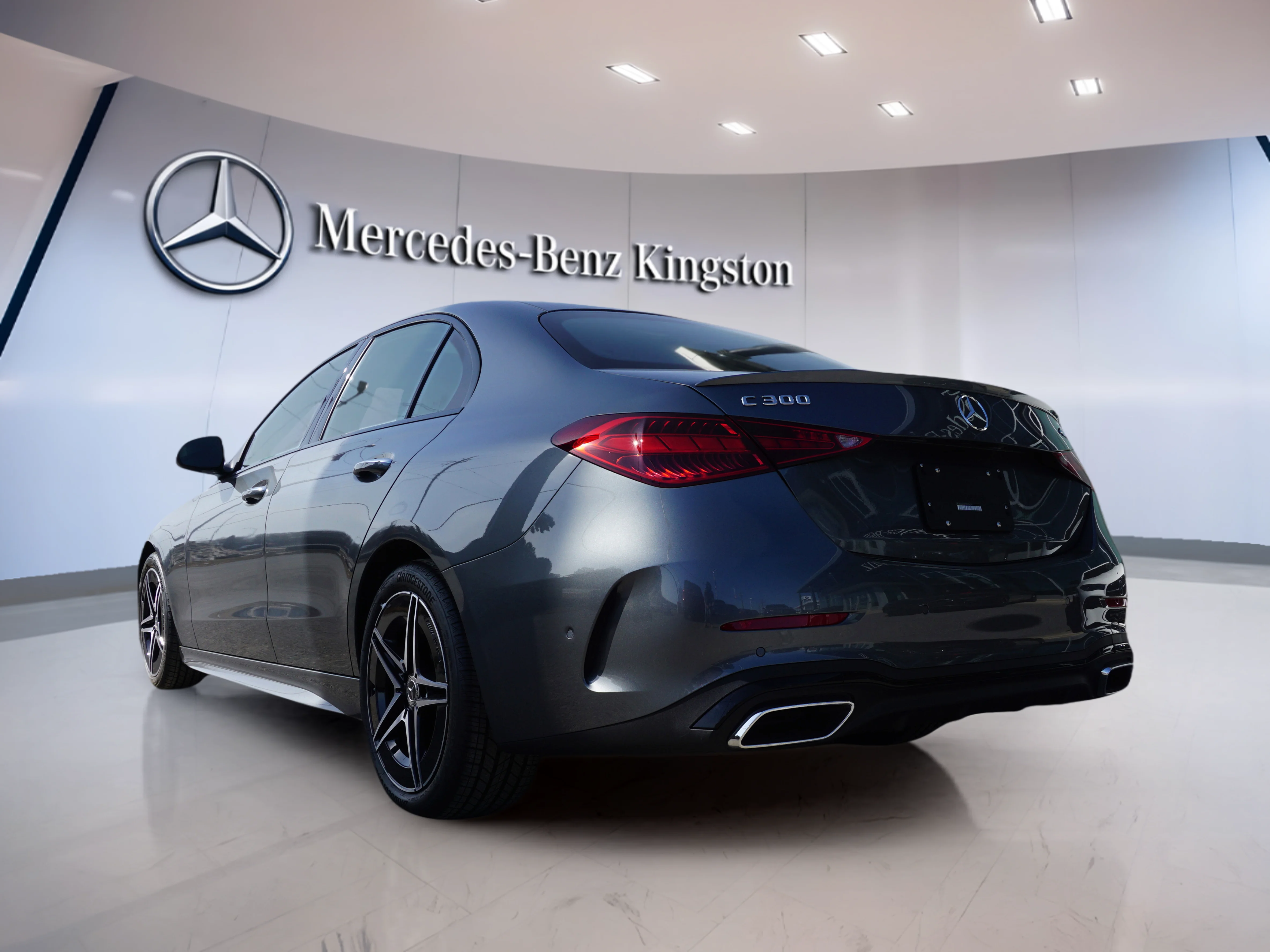 Certified Used 2025 Grey Mercedes-Benz C 300 4MATIC Sedan image 16