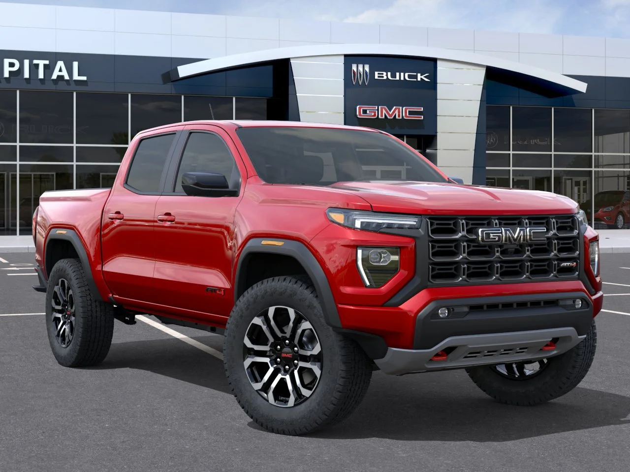 New 2026 Volcanic Red Tintcoat GMC AT4 image 7