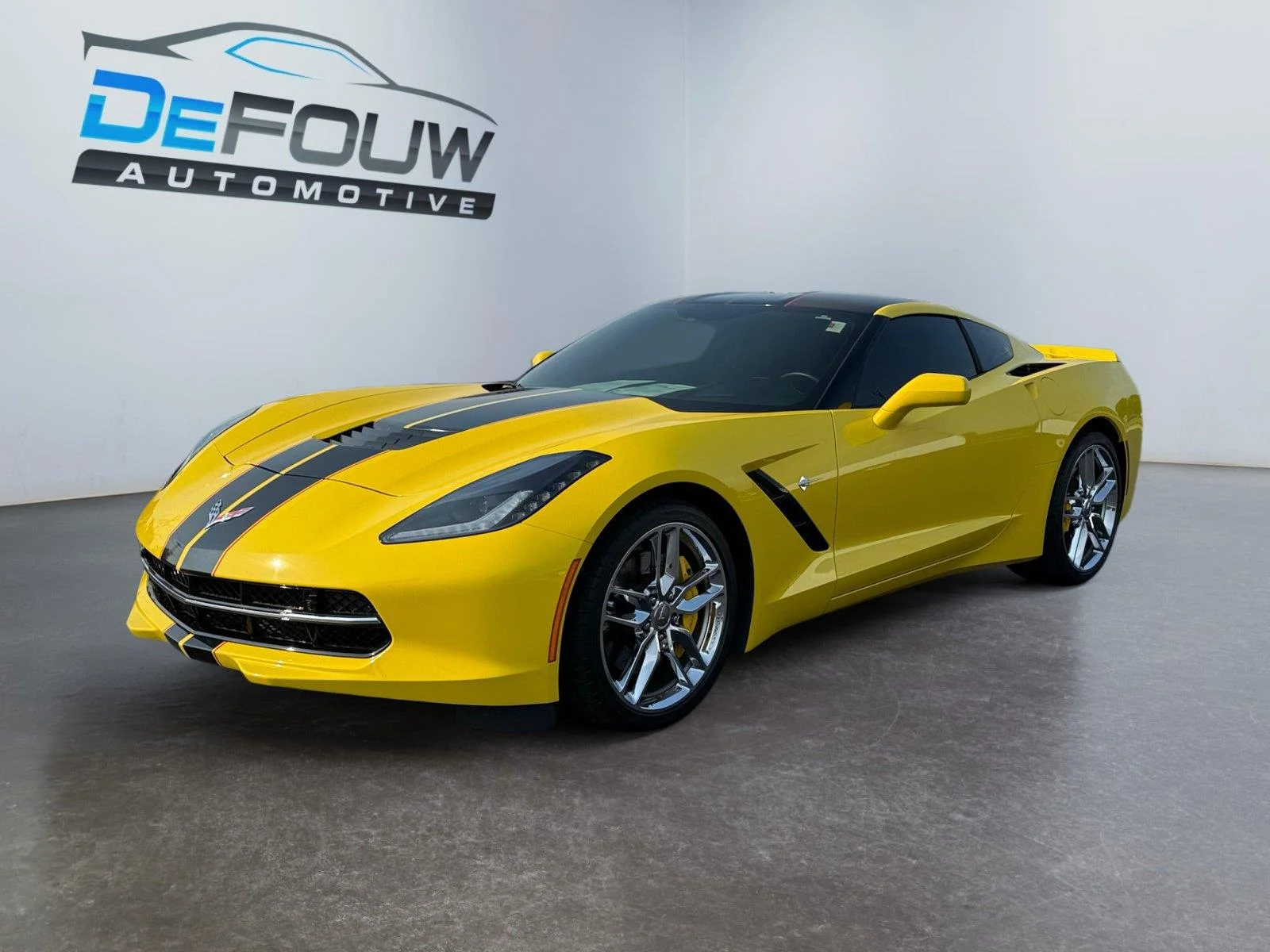 Used 2016 Corvette Racing Yellow Tintcoat Chevrolet Z51 3LT image 7