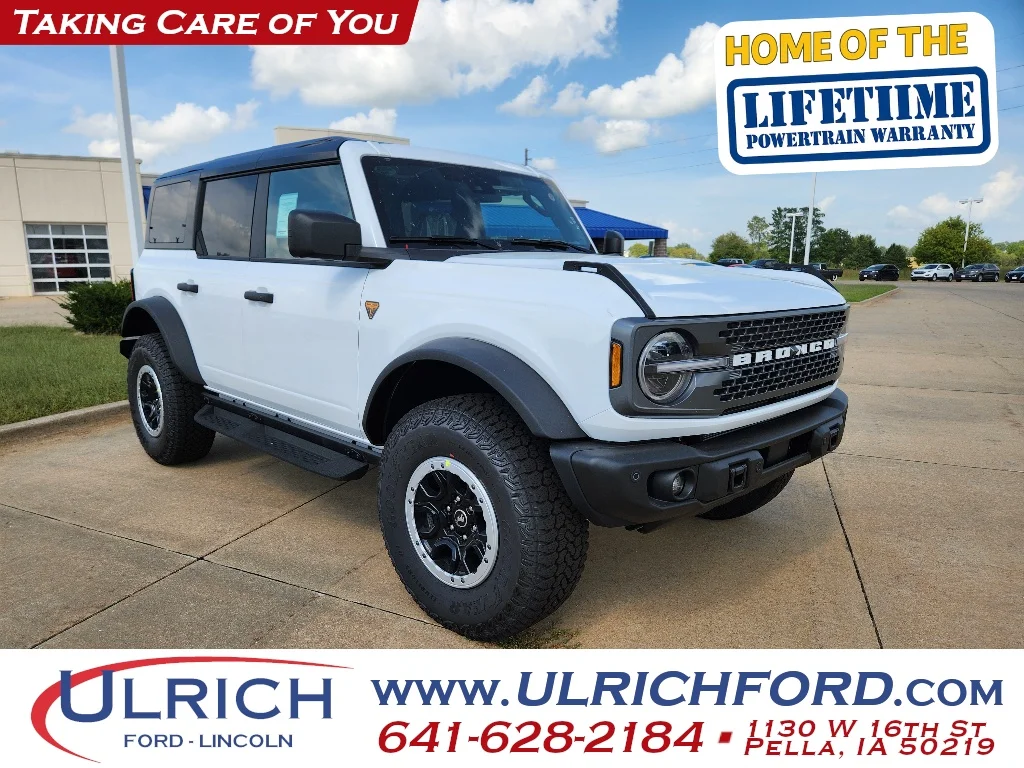 New 2026 Oxford White Ford Badlands® image 1