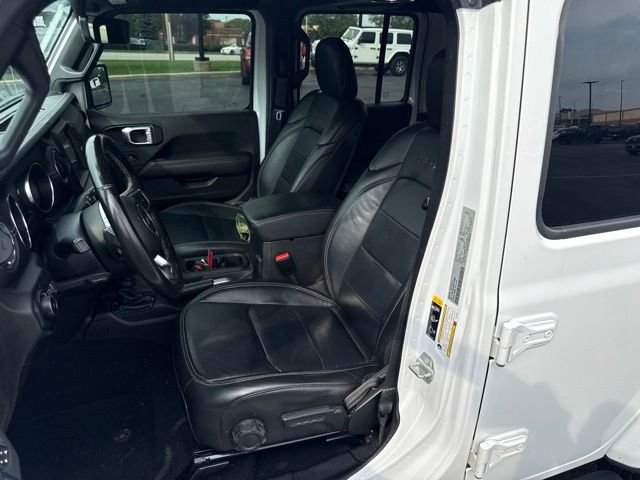 Certified Used 2022 White Jeep Unlimited Sahara image 8