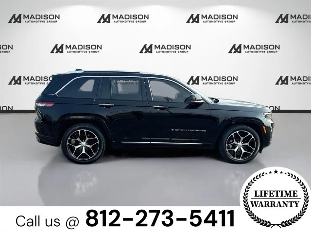 Used 2022 Black Jeep Summit Reserve image 4