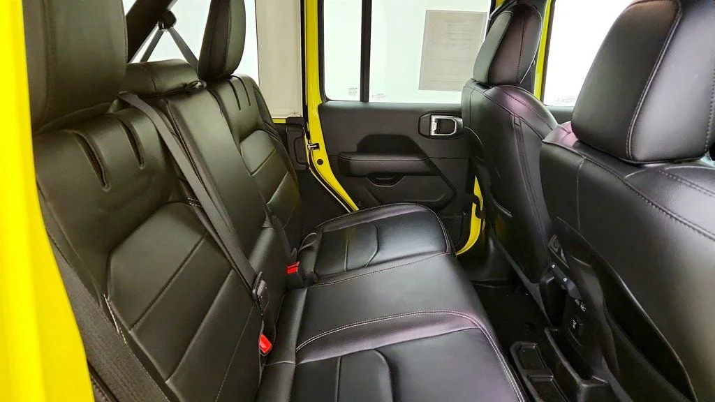 Used 2023 High Velocity Clearcoat Jeep Sahara 4x4 w/ Cold Weather Group & Body-Color Hard Top image 24