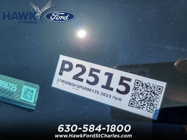Certified Used 2023 White Metallic Ford XLT image 54