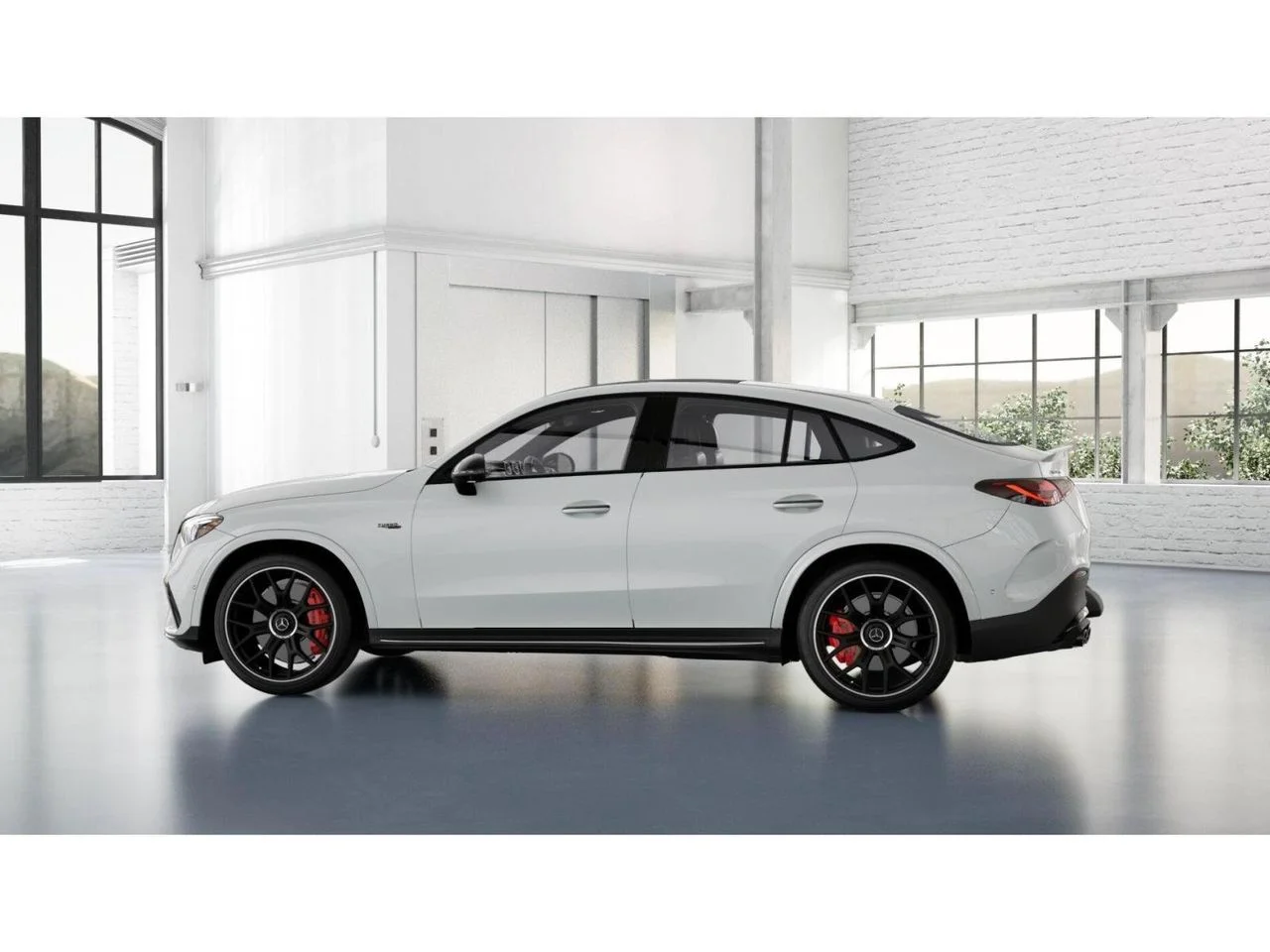 New 2027 MANUFAKTUR Moonlight White Metallic Mercedes-Benz AMG® GLC 53 4MATIC+ Coupe image 33
