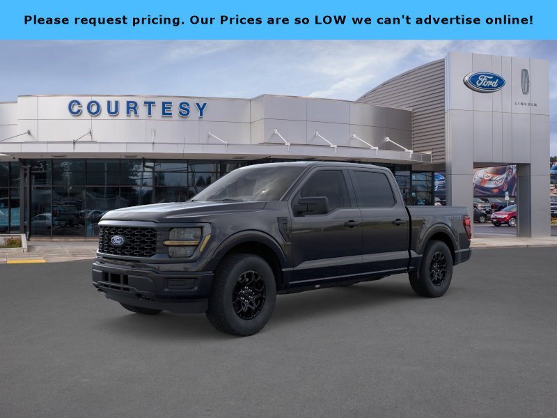 New 2026 Agate Black Metallic Ford STX® image 1
