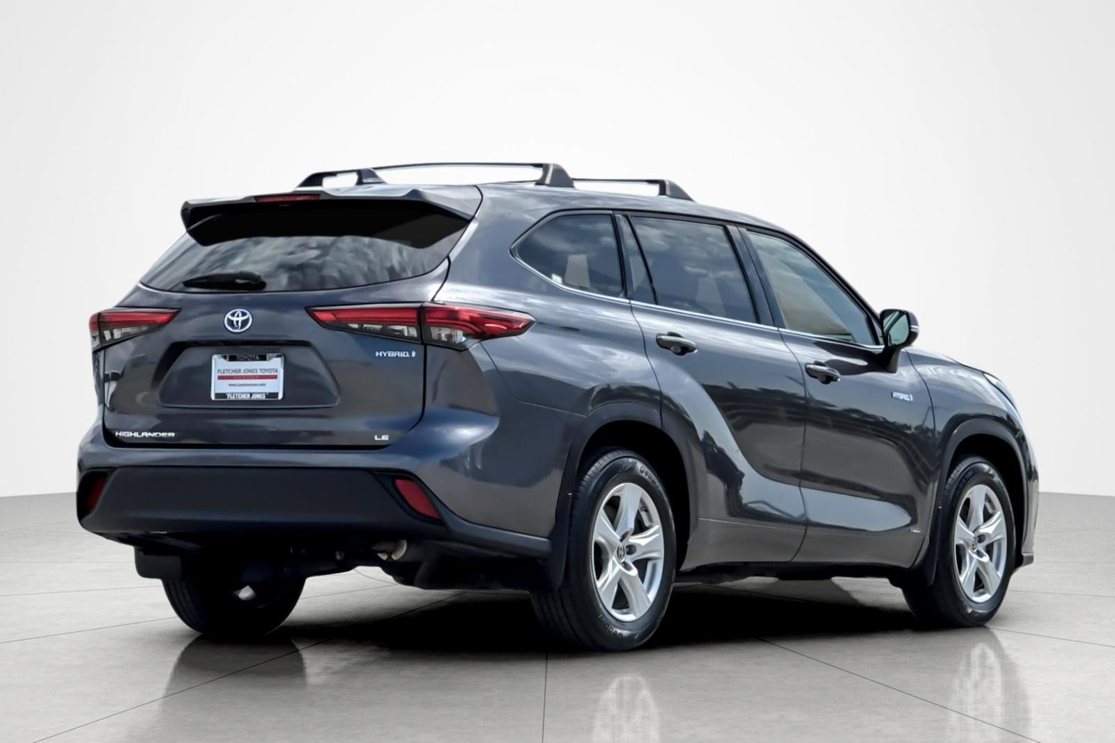 Certified Used 2021 Magnetic Gray Metallic Toyota Hybrid LE image 5