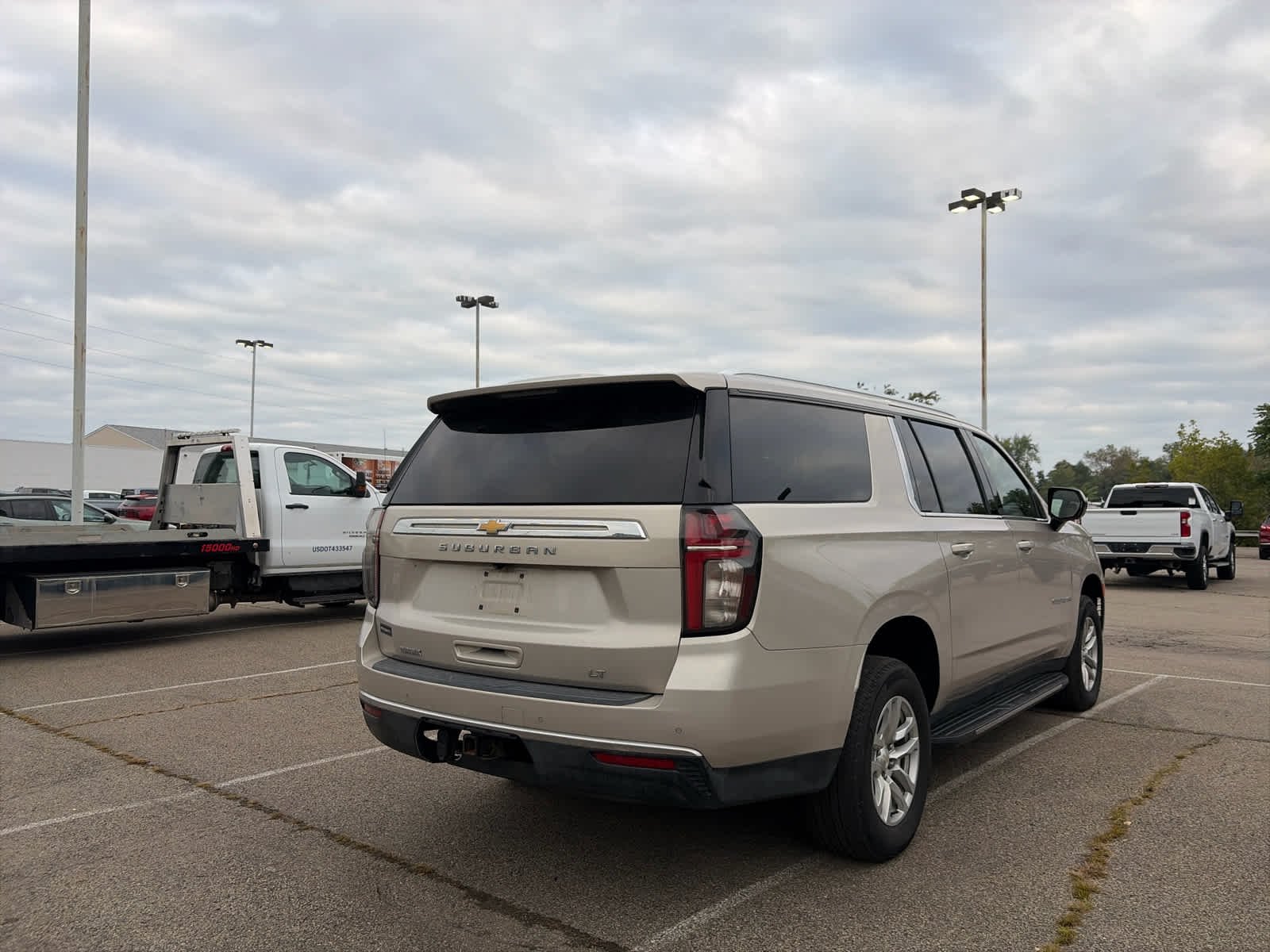 Used 2022 EMPIRE BEIGE METALLIC Chevrolet LT image 2
