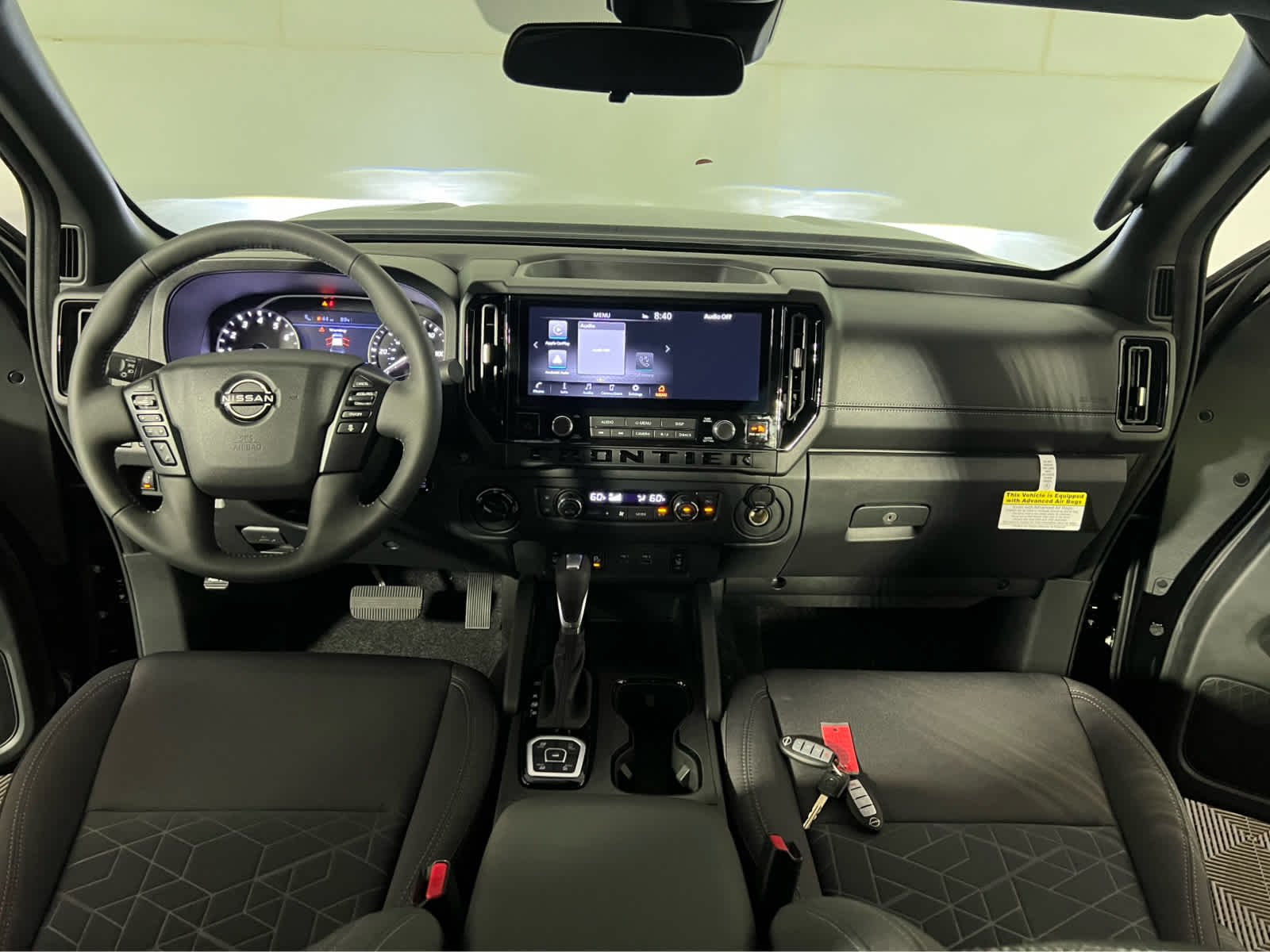 New 2026 Super Black Nissan Crew Cab SV image 7