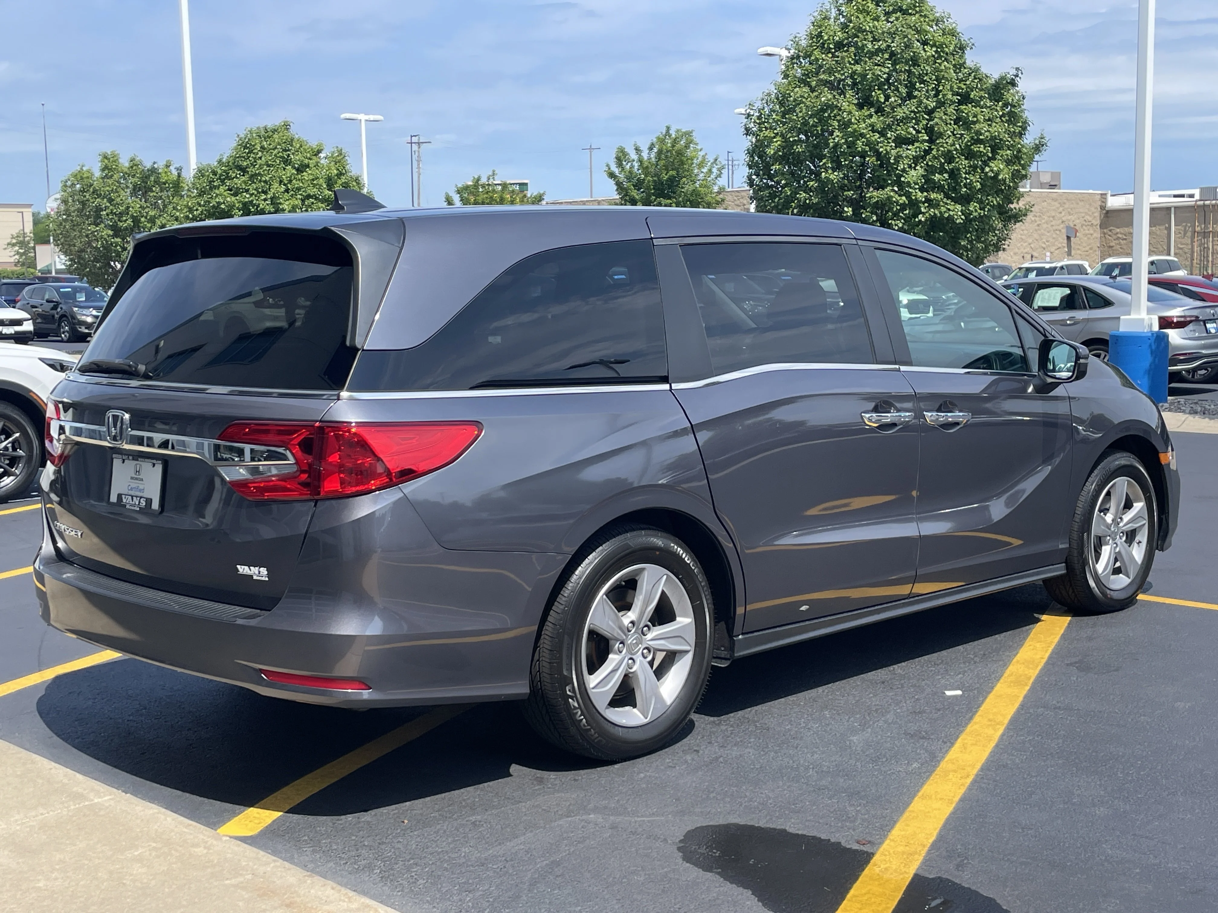 Certified Used 2019 Modern Steel Metallic Honda EX-L image 6