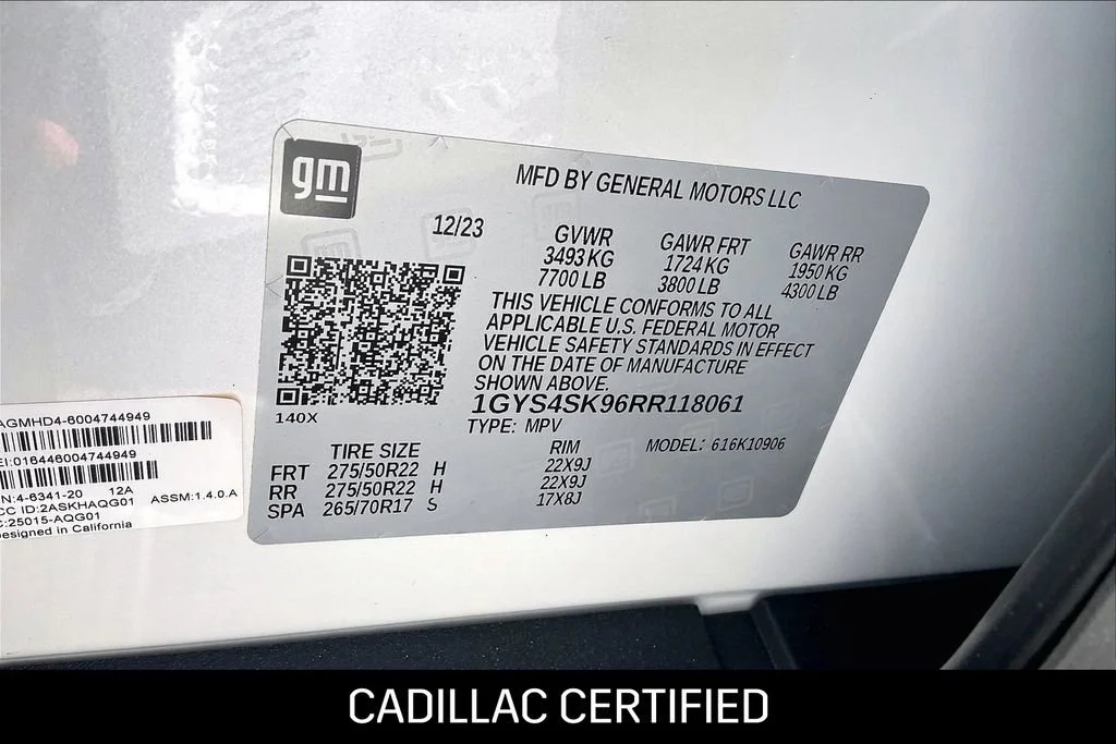 2024 Cadillac Escalade ESV V-Series - Photo 32