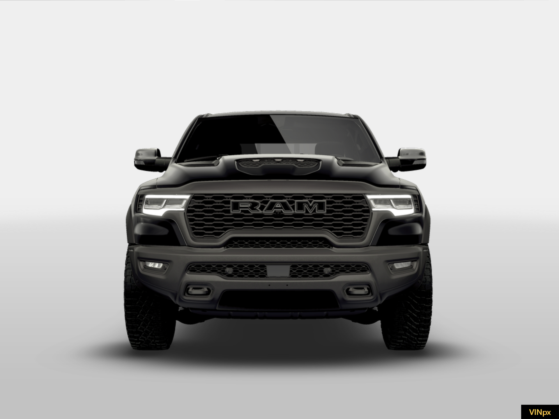 New 2026 Diamond Black Crystal Pearl-Coat Exterior Paint RAM RHO image 12