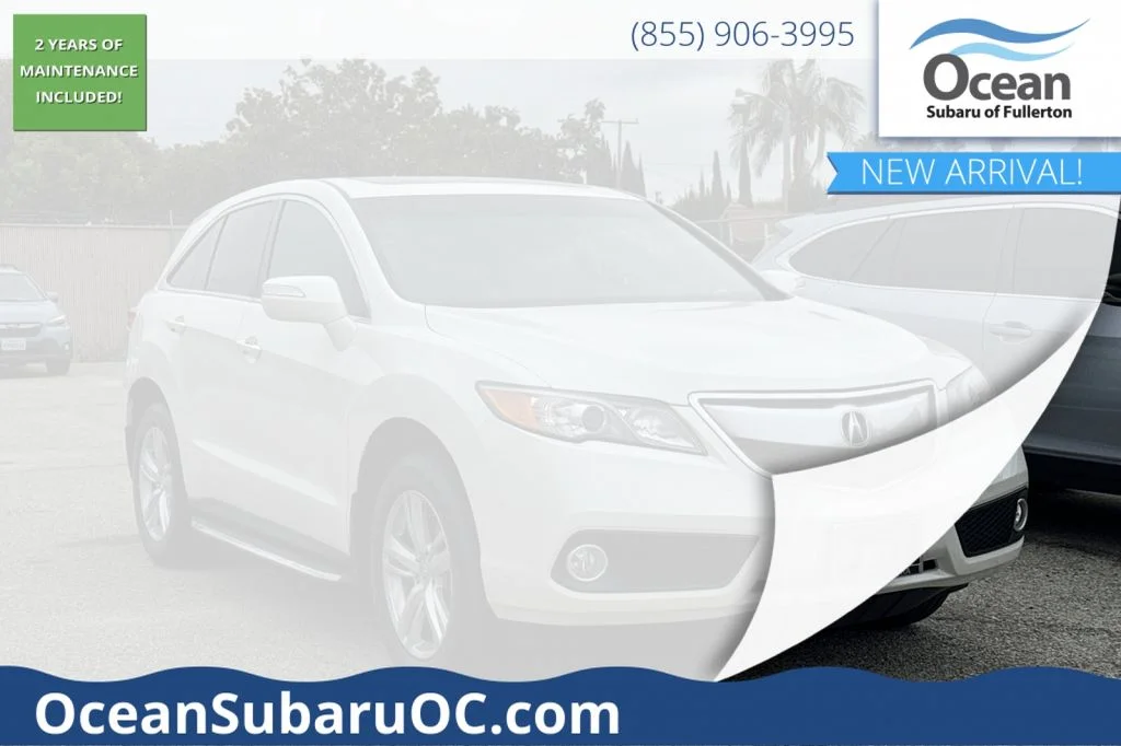 Used 2015 White Acura Technology Package image 1