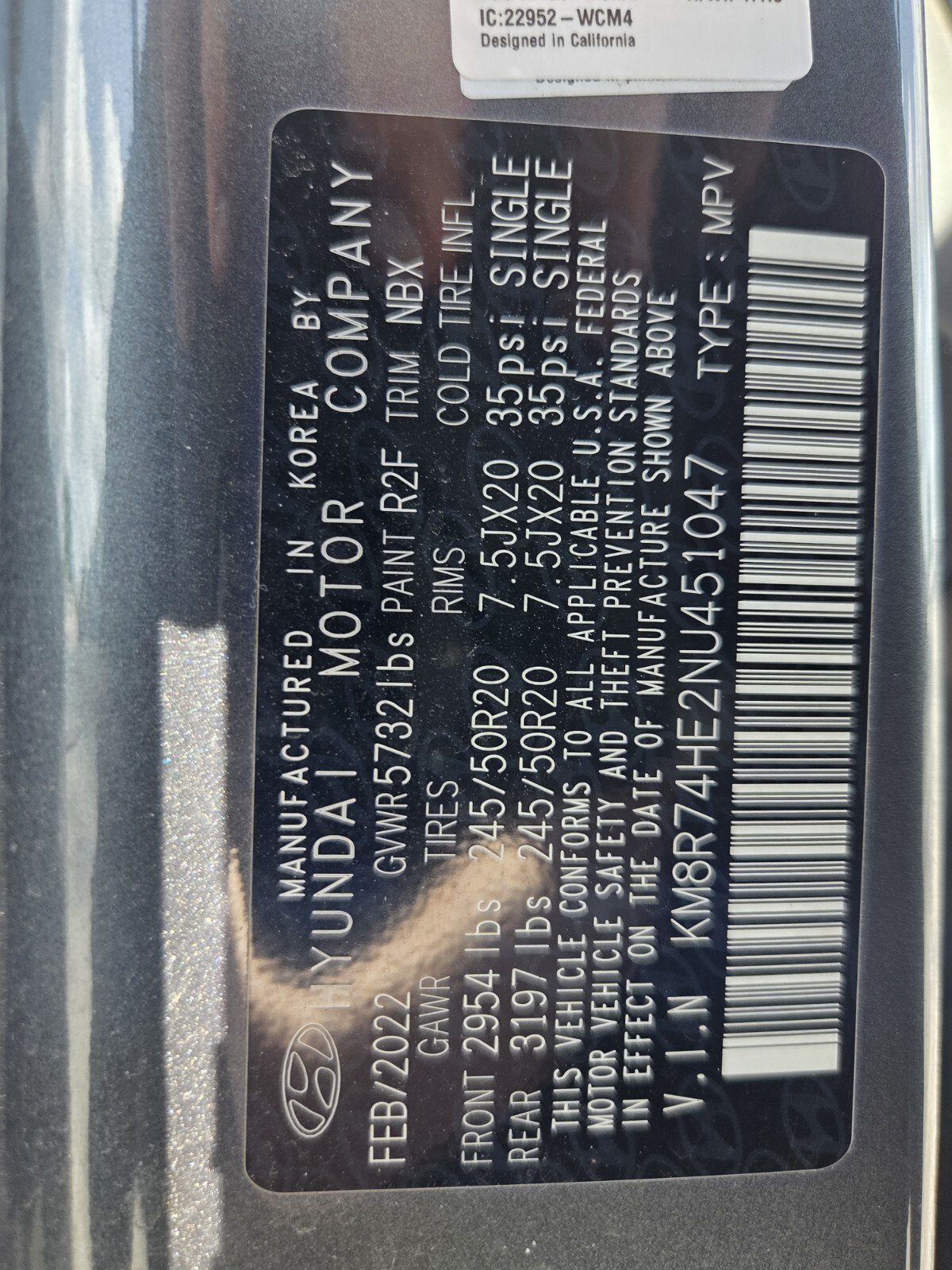 Used 2022 Rainforest Hyundai Calligraphy image 20