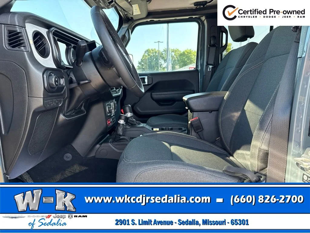 Certified Used 2025 Gray Jeep Willys image 19