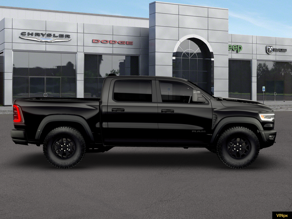 New 2026 Diamond Black Crystal Pearl-Coat Exterior Paint RAM RHO image 8