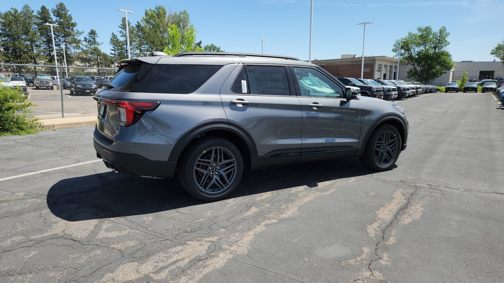New 2026 Carbonized Gray Metallic Ford ST image 7