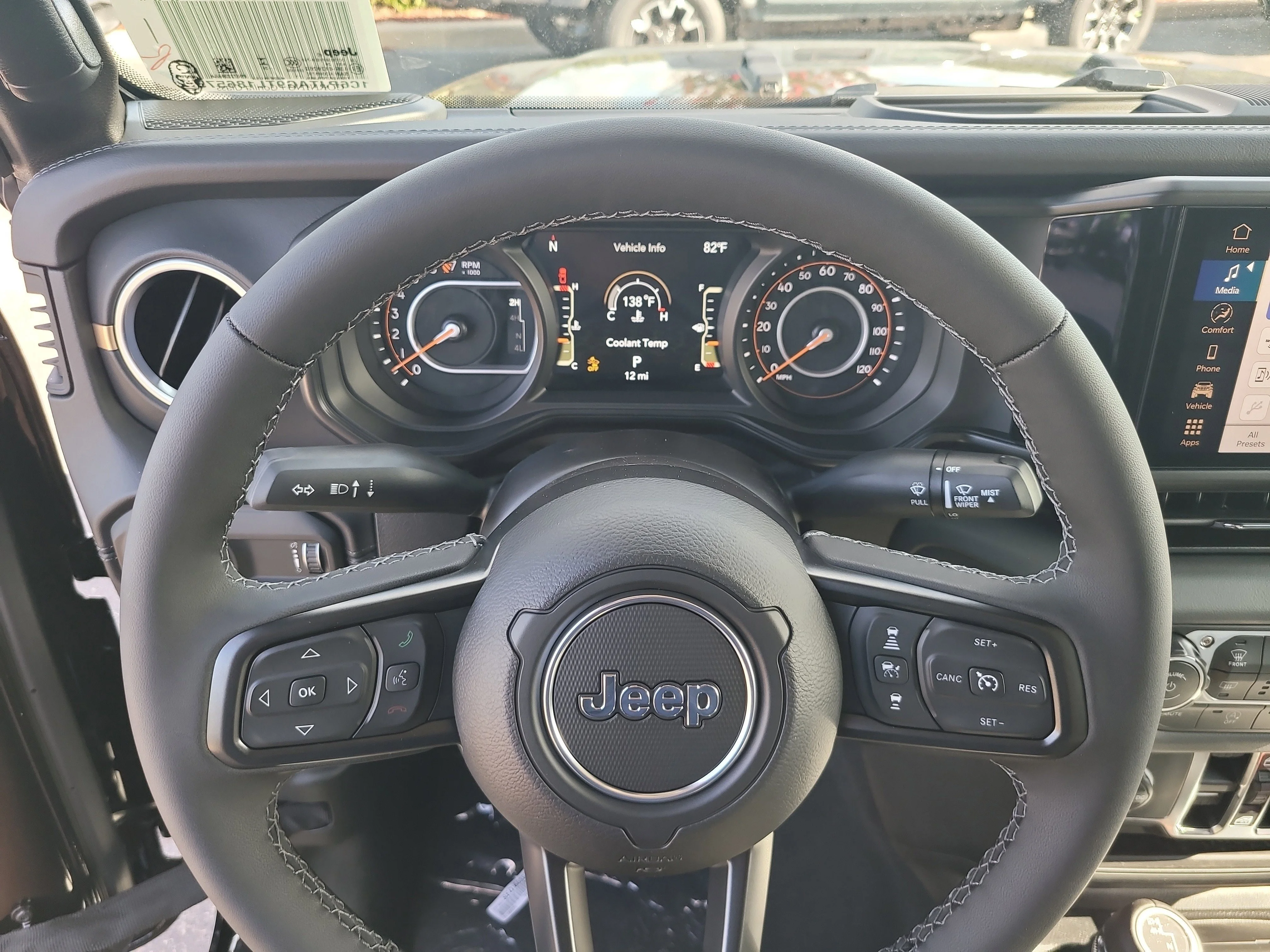 New 2026 Black Clearcoat Jeep Sahara image 19