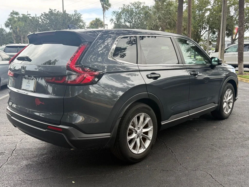 Used 2024 Meteorite Gray Metallic Honda EX image 5