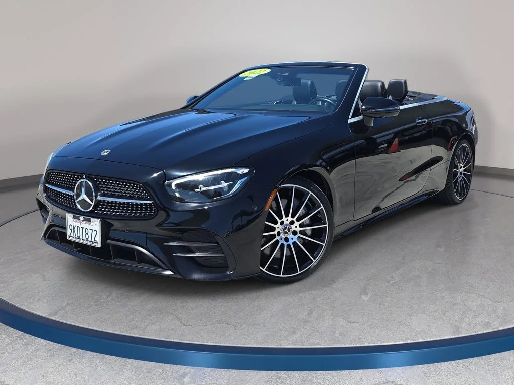 Used 2022 Black Mercedes-Benz E 450 image 1