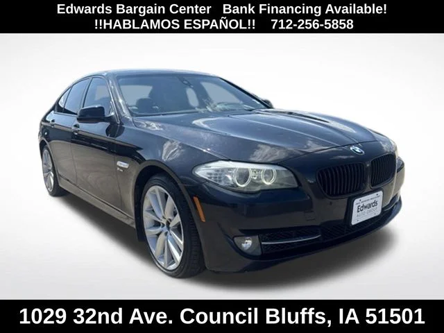 Used 2012 Black BMW 535i xDrive image 1