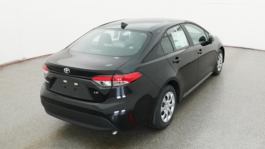New 2026 Midnight Black Metallic Toyota LE image 7