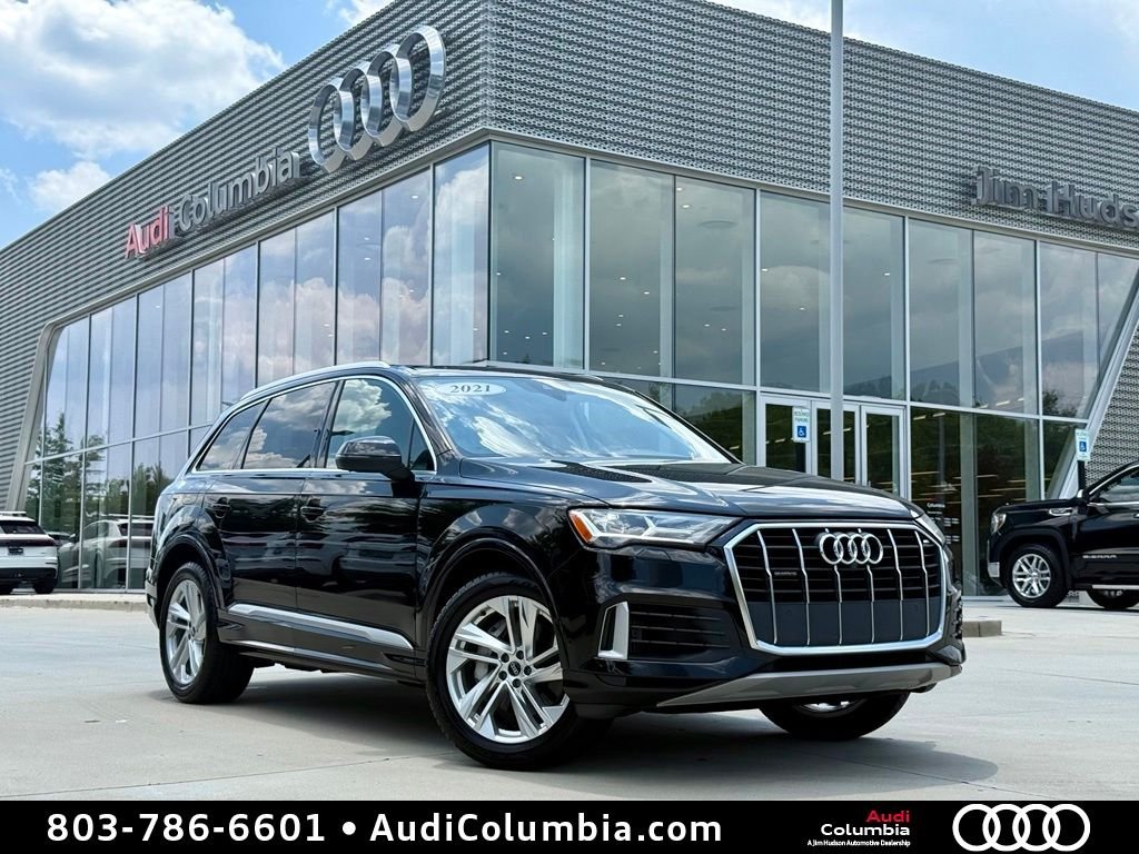 Used 2021 Black Audi 55 Premium Plus image 2