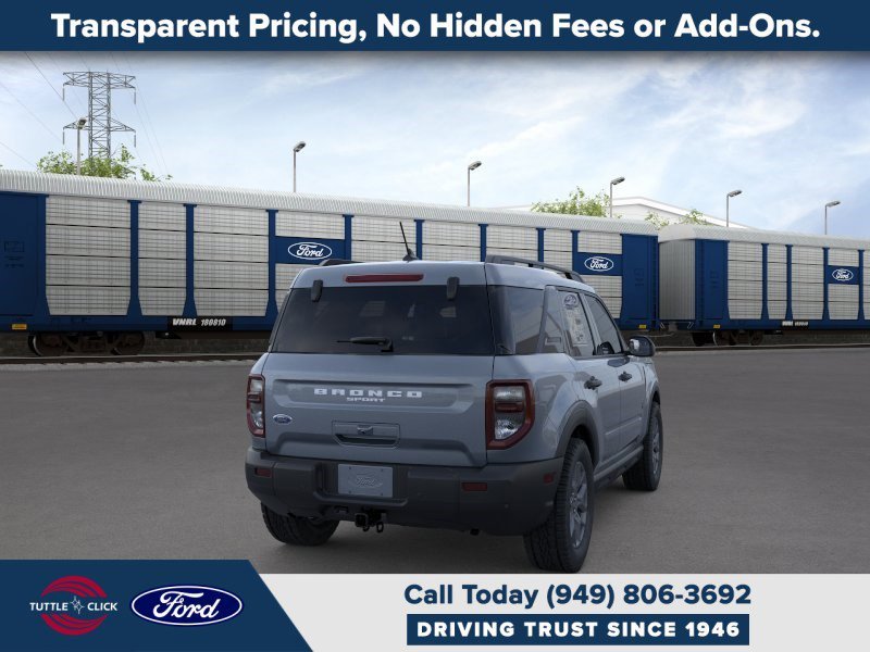 New 2026 Azure Gray Metallic Tri-Coat Ford Big Bend image 8