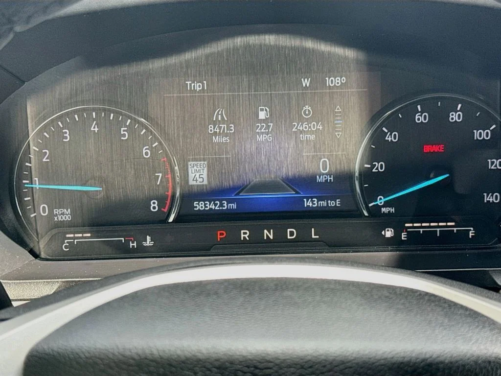 Used 2023 Stone Blue Metallic Ford XLT image 12