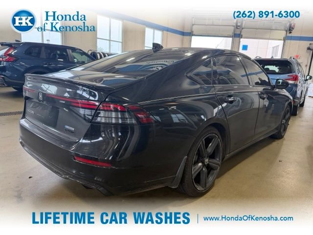 Used 2024 Crystal Black Pearl Honda Sport-L image 2