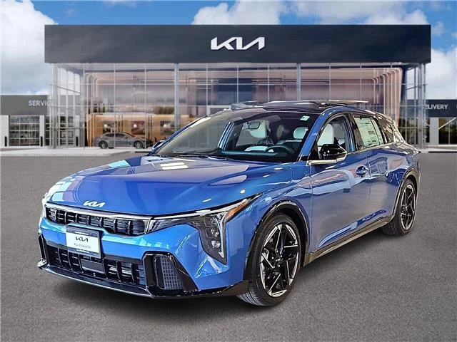 New 2026 Wave Blue KIA GT-Line (IVT) image 1