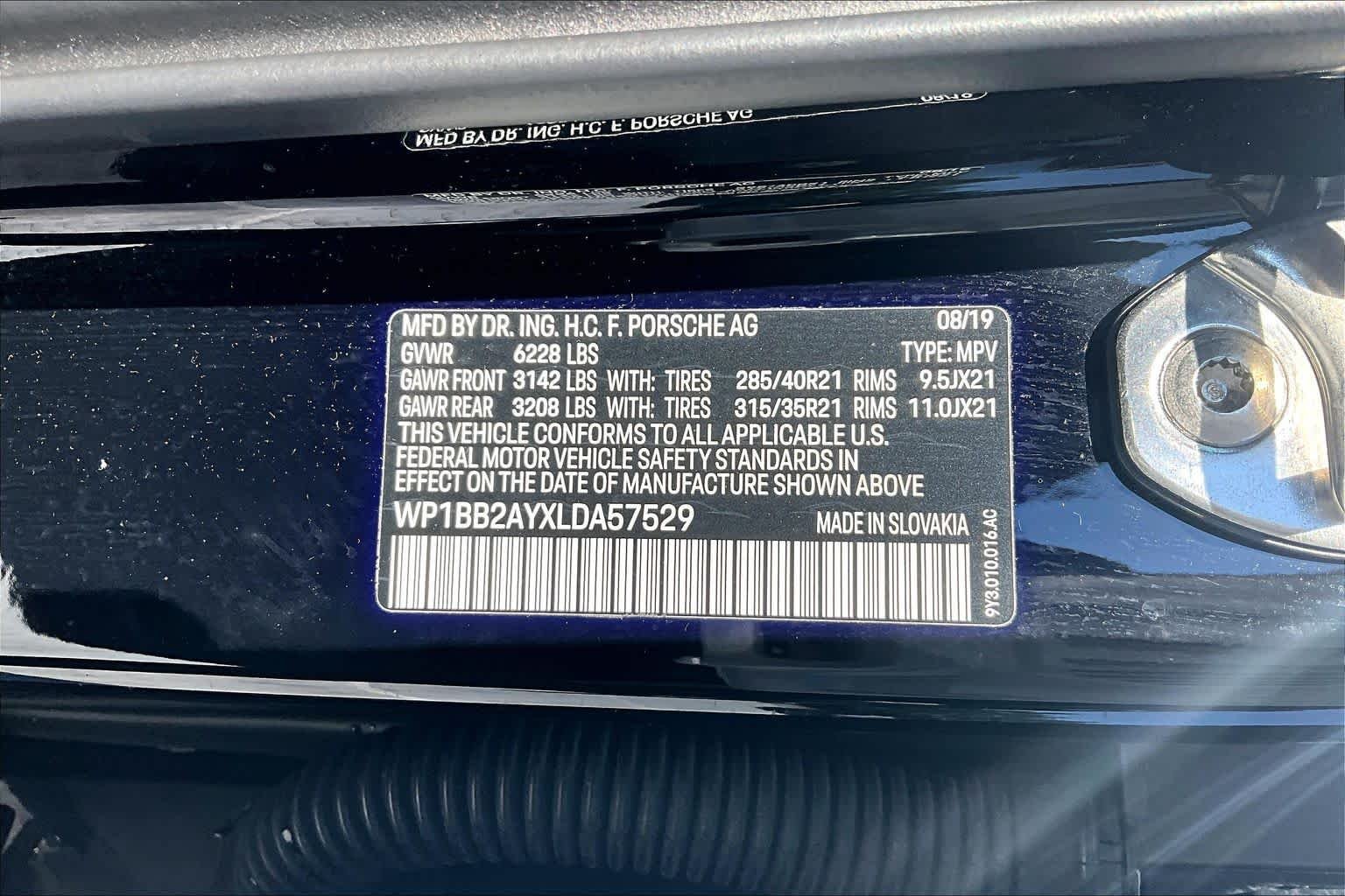 Used 2020 Jet Black Metallic Porsche S image 30