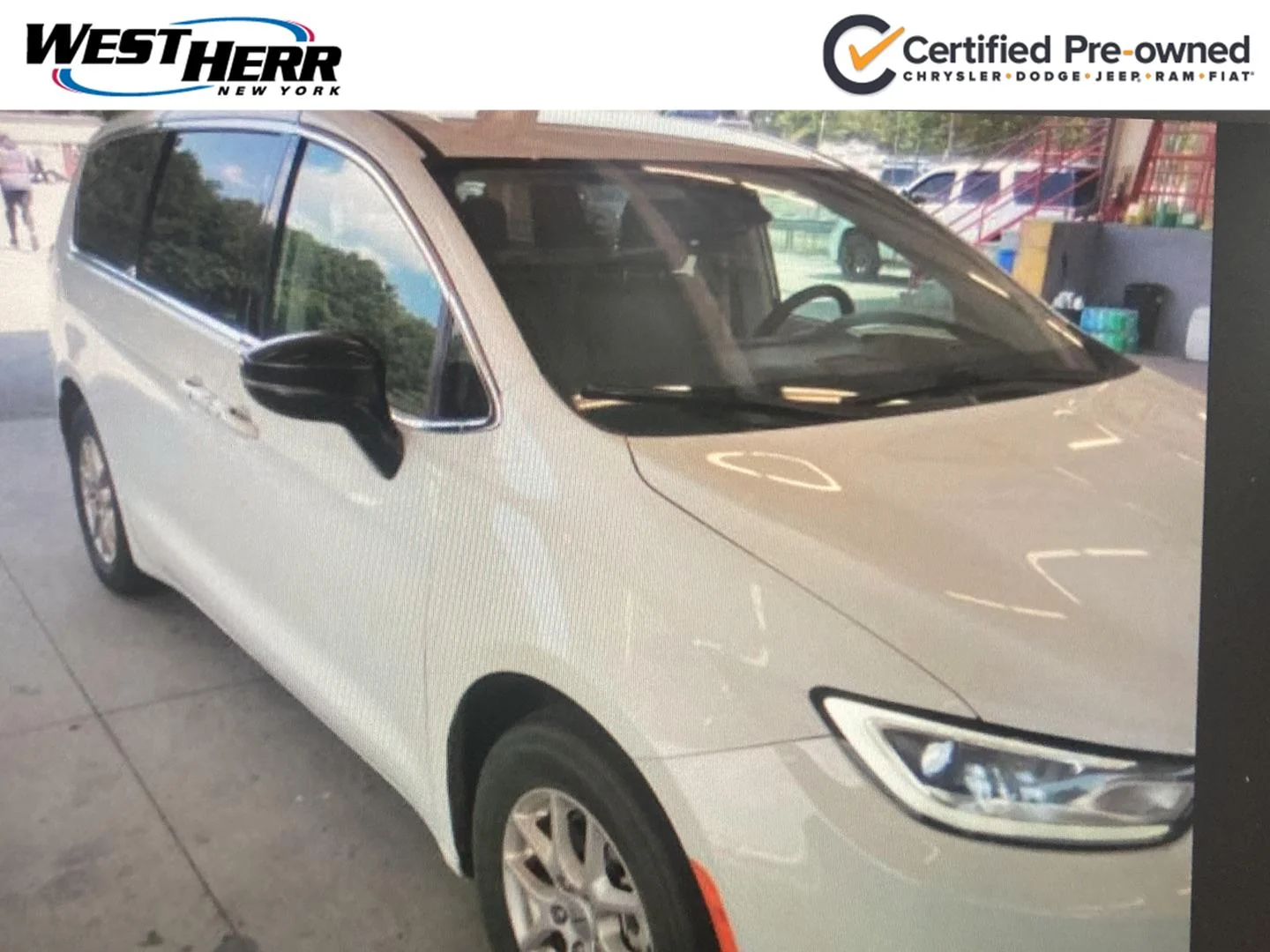 Used 2024 Bright White Clearcoat Chrysler Touring L image 1