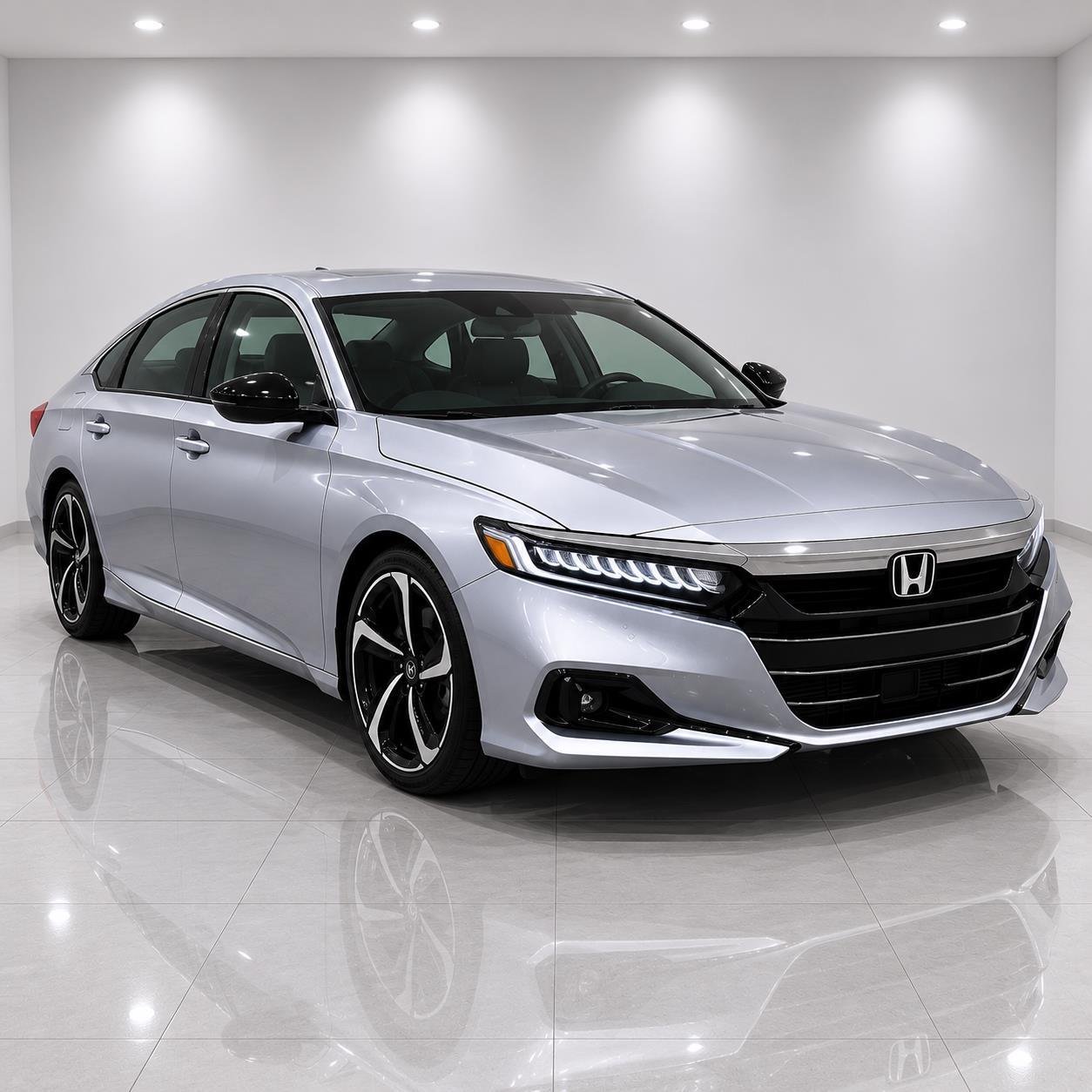 Used 2022 Lunar Silver Metallic Honda Sport image 4