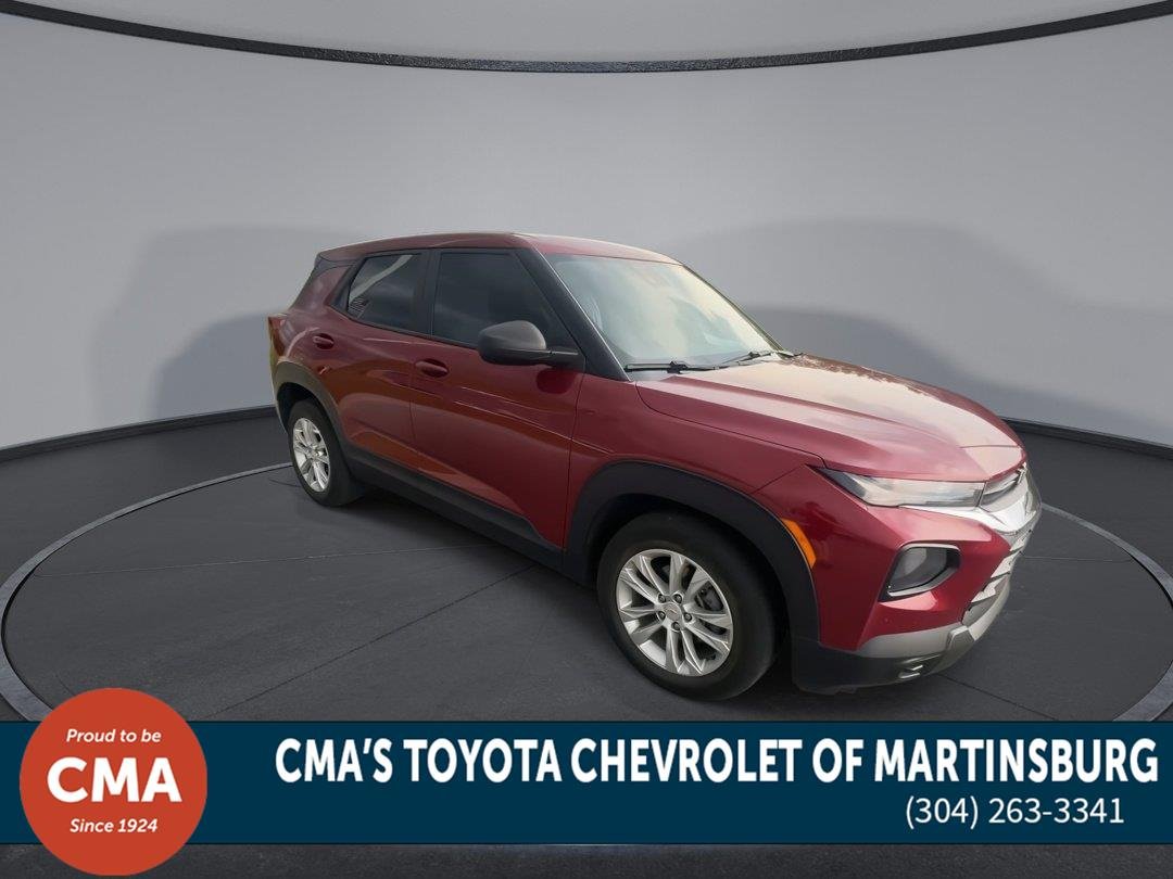 Used 2021 Scarlet Red Metallic Chevrolet LS image 2