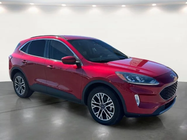 Used 2020 Red Ford SEL image 2