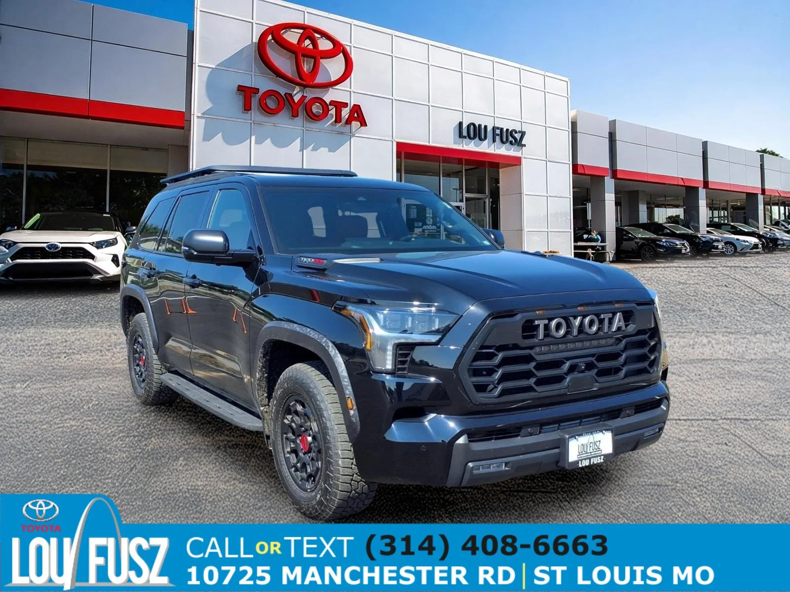 Certified Used 2025 Midnight Black Metallic Toyota TRD Pro image 1