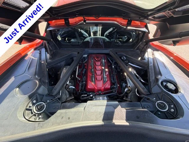 Used 2021 Orange Chevrolet Stingray image 34