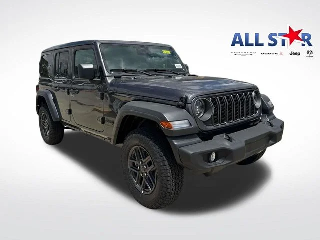 New 2026 Gray Jeep Sport S image 1