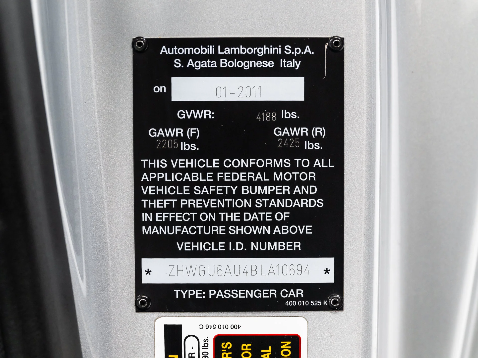 Used 2011 Grigio Thalasso Metallic Lamborghini LP560-4 image 85