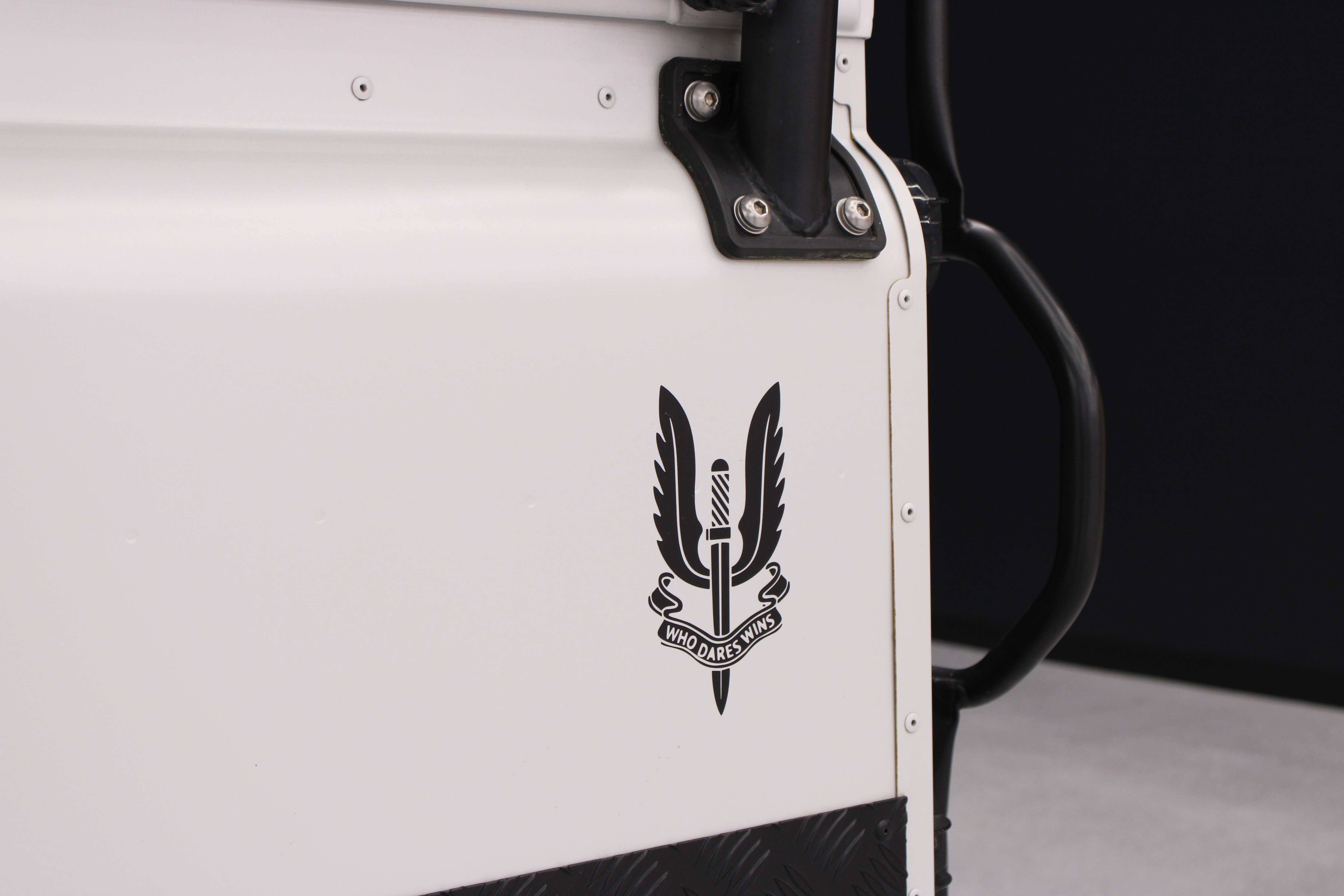 Used 1986 Lamborghini White Land Rover ECD Auto Design image 31