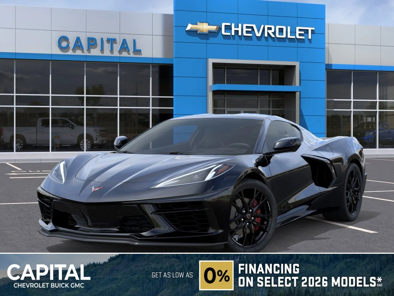 New 2026 Black Chevrolet 1LT image 1