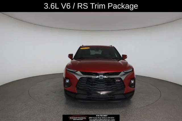 Used 2021 Red Chevrolet RS image 30