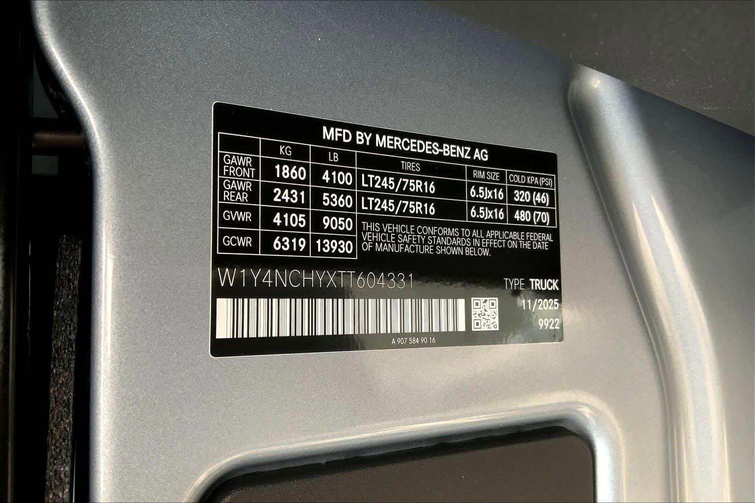 New 2026 High-tech silver metallic Mercedes-Benz  image 26