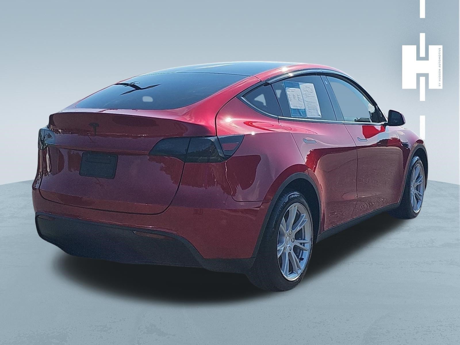 Used 2020 Red Multi-Coat Tesla Long Range image 3