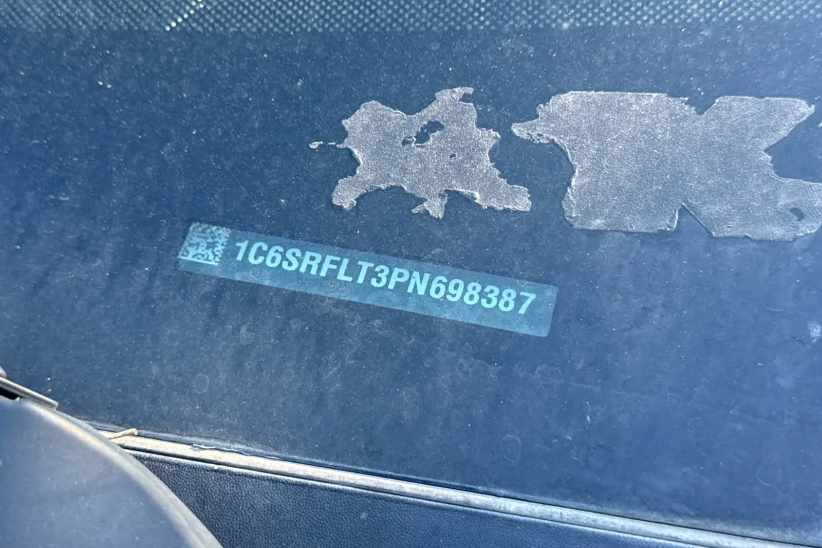Used 2023 Bright White Clearcoat Ram Rebel image 10